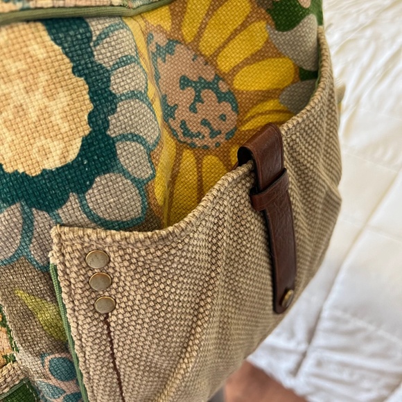 Fossil Canvas Multi-Pattern Shoulder Bag Medium - Picture 8 of 10